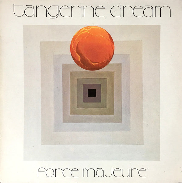 Tangerine Dream Force Majeure - Vinilo Japones