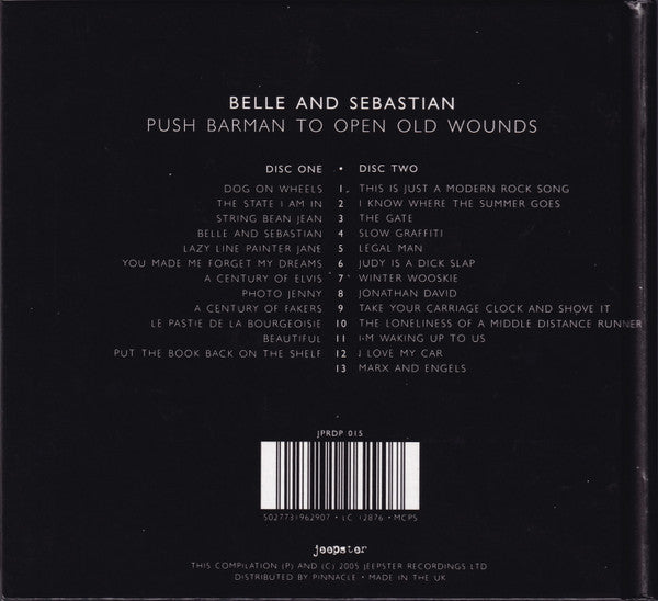 Belle And Sebastian – Push Barman To Open Old Wounds - CD Japonés (Con Obi)
