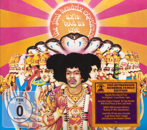 The Jimi Hendrix Experience – Axis: Bold As Love - CD + DVD