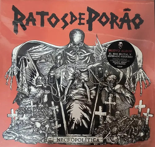 Ratos De Porão – Necropolítica - Vinilo Simple - Nuevo