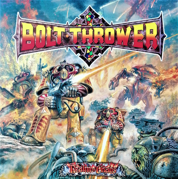 Bolt Thrower Realm Of Chaos - Vinilo Simple - Nuevo