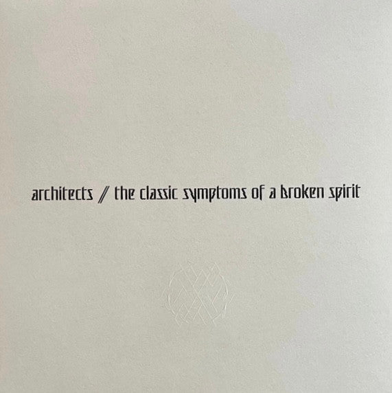 Architects - The Classic Symptoms Of A Broken Spirit - Vinilo Simple - Nuevo