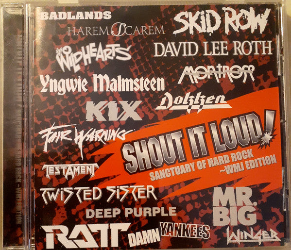 Shout It Loud! Sanctuary Of Hard Rock - Varios -CD