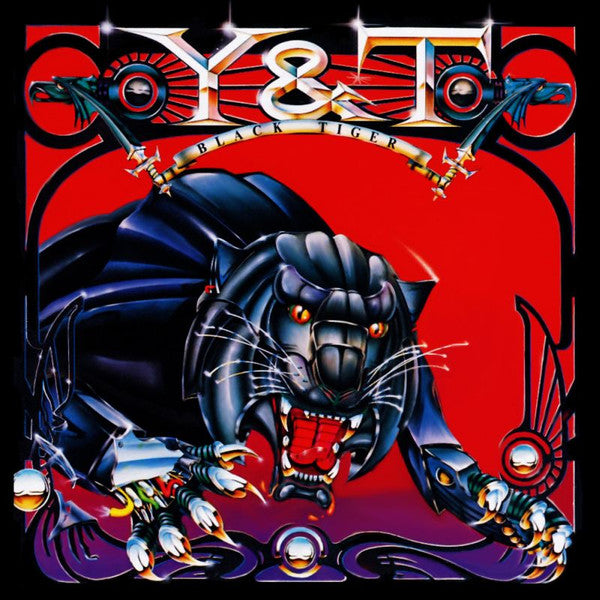 Y & T – Black Tiger - sin obi - Vinilo japonés