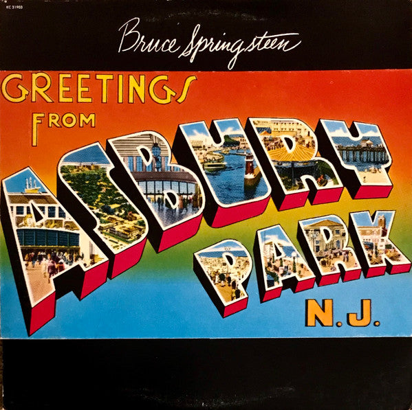 Bruce Springsteen – Greetings From Asbury Park N.J - VINILO JAPONES