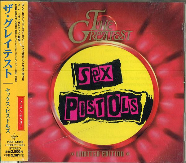 Sex Pistols – The Greatest - Cd Japones