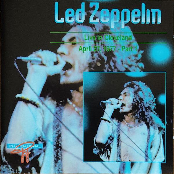 Led Zeppelin – Live In Cleveland April 27, 1977 - Part 1 - Cd Japones con Obi