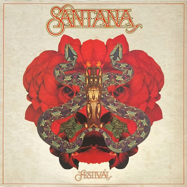 Santana – Festivál - Vinilo Japonés (Sin Obi)