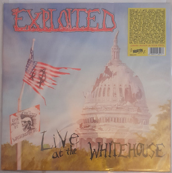 The Exploited – Live At The Whitehouse - Vinilo Simple - Nuevo