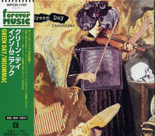 Green Day Insomniac - Cd Japones