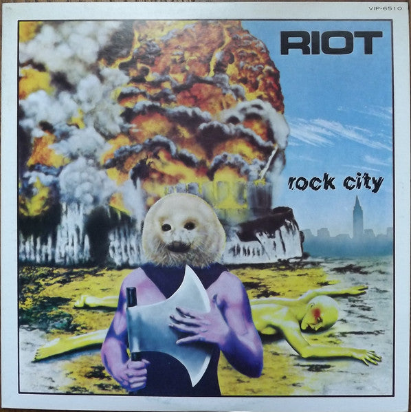 Riot – Rock City - Vinilo Epoca