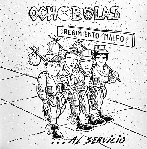 Ocho Bolas – ...Al Servicio - Vinilo Simple - Nuevo