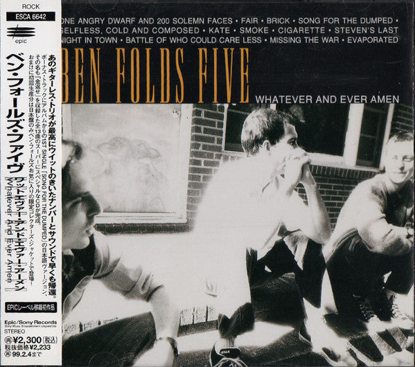 Ben Folds Five – Whatever And Ever Amen CD Japones Oferta