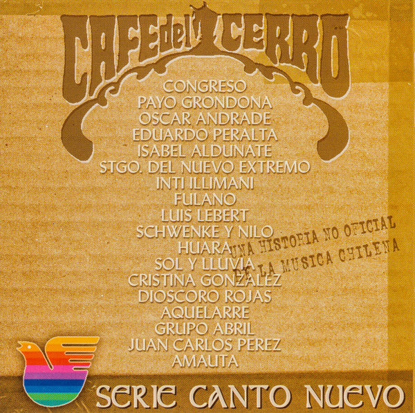Various – Café Del Cerro - CD PRIMERA EDICIÓN CHILENA
