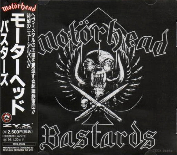 Motörhead – Bastards - CD JAPONES