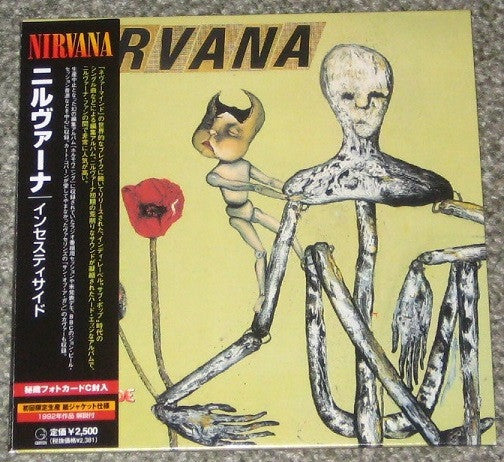 Nirvana – Incesticide - CD JAPONES
