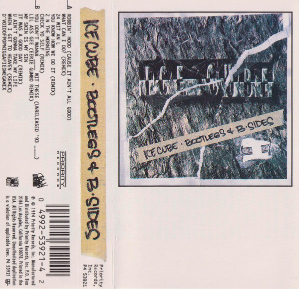 Ice Cube – Bootlegs & B-Sides
