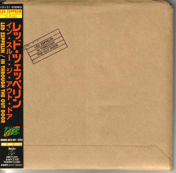 Led Zeppelin – In Through The Out Door - Cd Japones