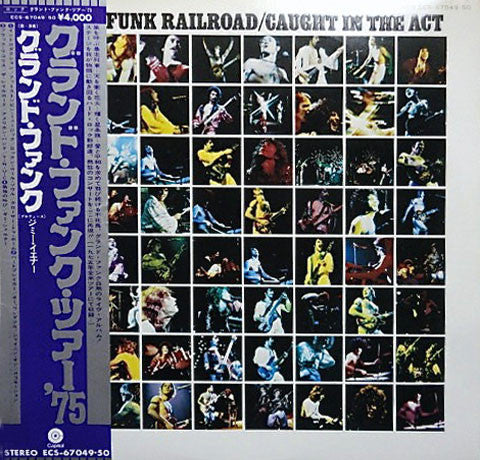 Grand Funk Railroad – Caught In The Act - Vinilo Japonés