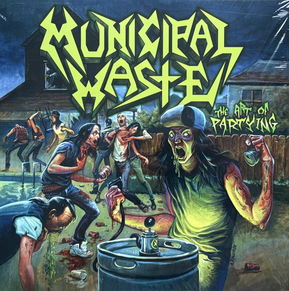 Municipal Waste The Art Of Partying - Vinilo Simple - Nuevo