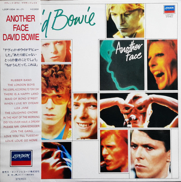 David Bowie – Another Face - Vinilo Japones