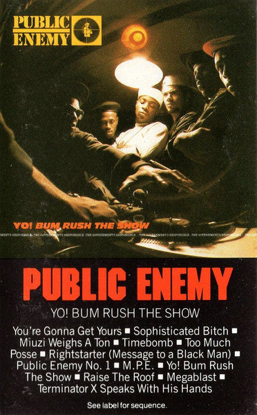 Public Enemy – Yo! Bum Rush The Show - Cassette