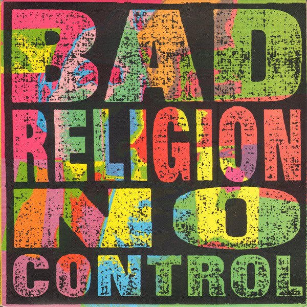 Bad Religion – No Control - Vinilo Simple - Nuevo
