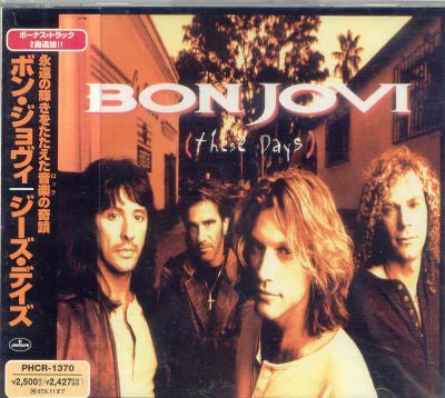 Bon Jovi – These Days - Cd Japones