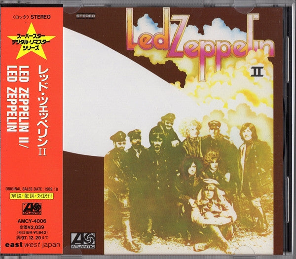 Led Zeppelin – Led Zeppelin II - Cd Japones
