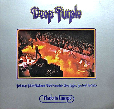 Deep Purple – Made In Europe - Vinilo Japonés (Sin Obi)