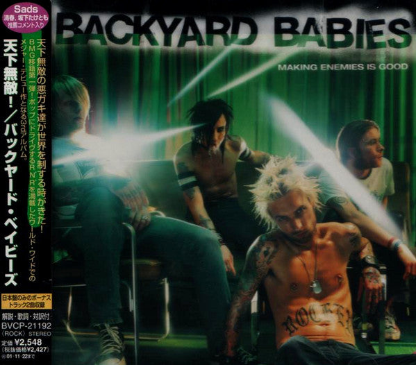 Backyard Babies – Making Enemies Is Good - CD JAPONES OFERTA