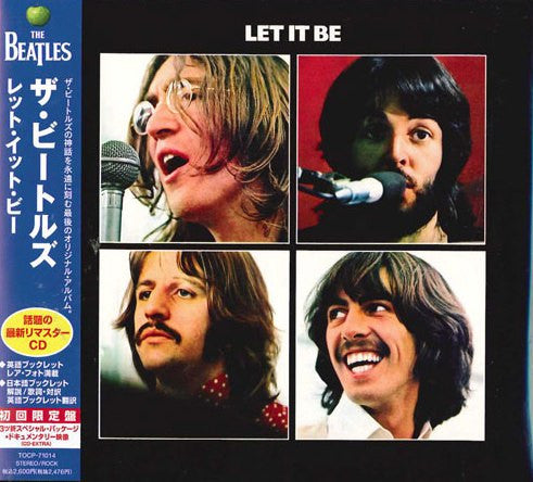 The Beatles – Let It Be - CD Japonés (Sin Obi)