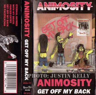 Animosity Get Off My Back - Cassette