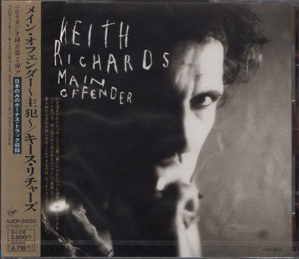 Keith Richards – Main Offender - Cd Japones