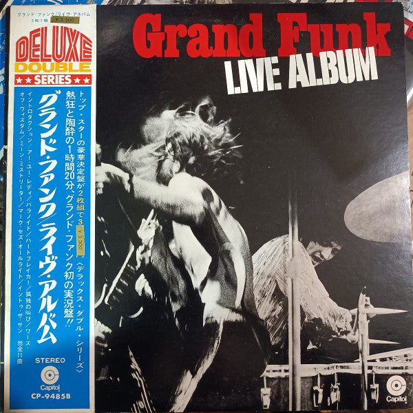 Grand Funk – Live Album - Vinilo Japonés Doble