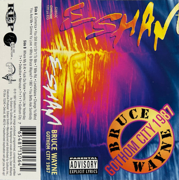 Esham – Bruce Wayne Gothom City 1987 - Cassette