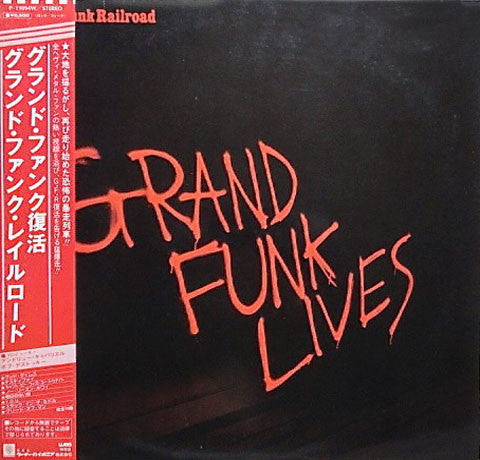 Grand Funk Railroad Grand Funk Lives - Vinilo japones