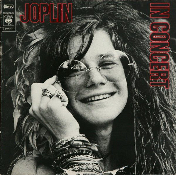 Janis Joplin – Joplin In Concert - Vinilo Japonés (Sin Obi)