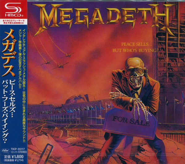 Megadeth – Peace Sells... But Who's Buying? - Cd Japones