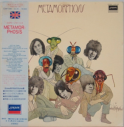 The Rolling Stones – Metamorphosis - VINILO JAPONES (SIN OBI)