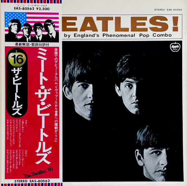 The Beatles – Meet The Beatles! - Vinilo Japonés (Con Obi)