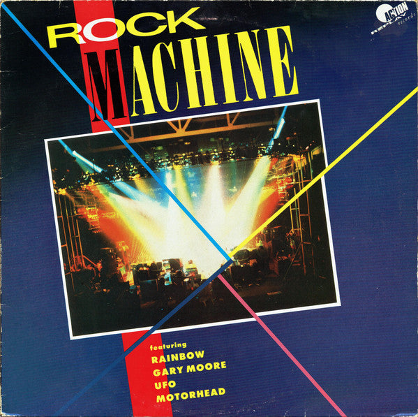 Various – Rock Machine - Vinilo Simple