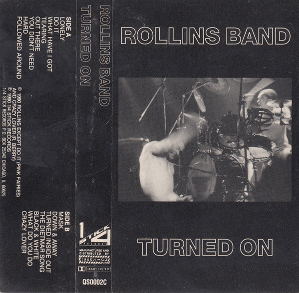 Rollins Band – Turned On - Cassette