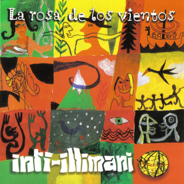 Inti-Illimani – La Rosa De Los Vientos - CD DE EPOCA EDICIÓN CHILENA