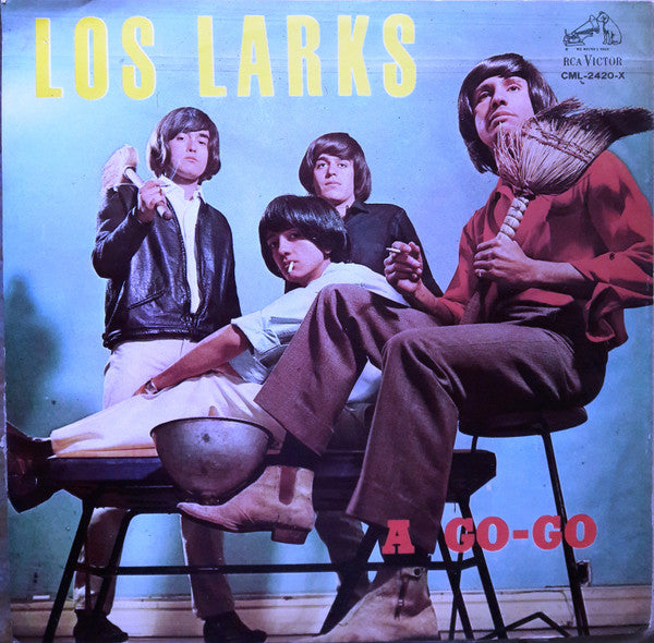Los Larks – Los Larks... A Go-Go - Vinilo de epoca edición Chilena