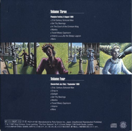 King Crimson – Epitaph (Volumes Three & Four) - CD Japonés (Sin Obi)