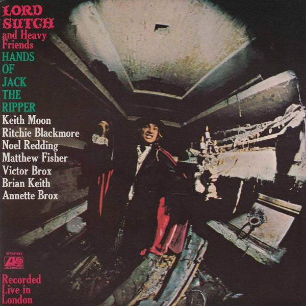 Lord Sutch And Heavy Friends – Hands Of Jack The Ripper - Vinilo Japonés (Sin Obi)
