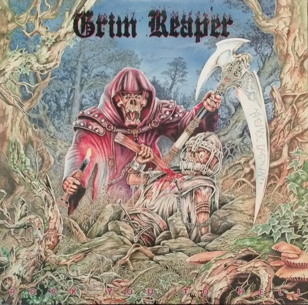Grim Reaper – Rock You To Hell - VINILO EPOCA AMERICANO