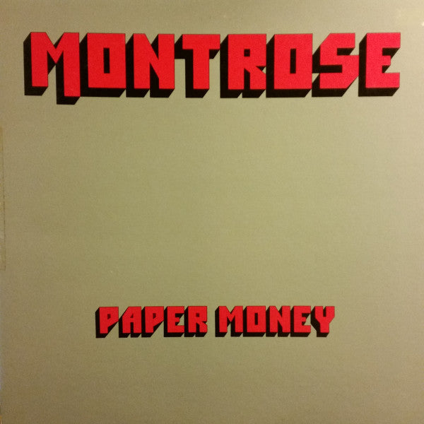 Montrose – Paper Money - Vinilo Japonés (Sin Obi)