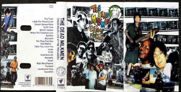 The Dead Milkmen Chaos Rules: Live At The Trocadero - Cassette